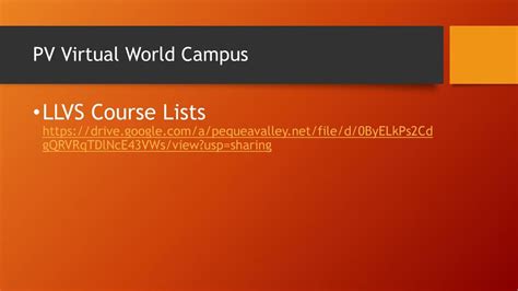 lv ll|llvs online courses.